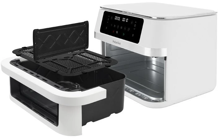 Gruzdintuvė Orkaitė be aliejaus FUHAUS Air Fryer Vortex Versazone Instant Pot 12L (balta)