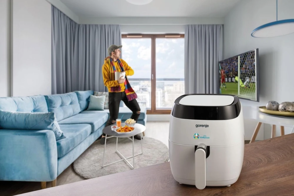 Gruzdintuvė Gorenje | Airfryer | AF1409DW | Galia 1400 W | Talpa 3,5 l | Kryžminė