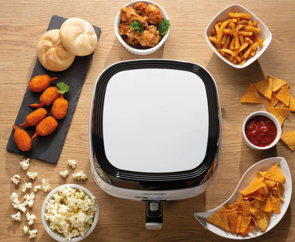 Gruzdintuvė Gorenje | Airfryer | AF1409DW | Galia 1400 W | Talpa 3,5 l | Kryžminė