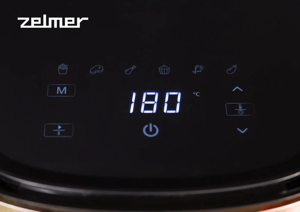 Zelmer Maltos mėsos kepimas be riebalų Maltos mėsos kepimas be riebalų ZAF 6000 6L 1500W oro gruzdintuvė