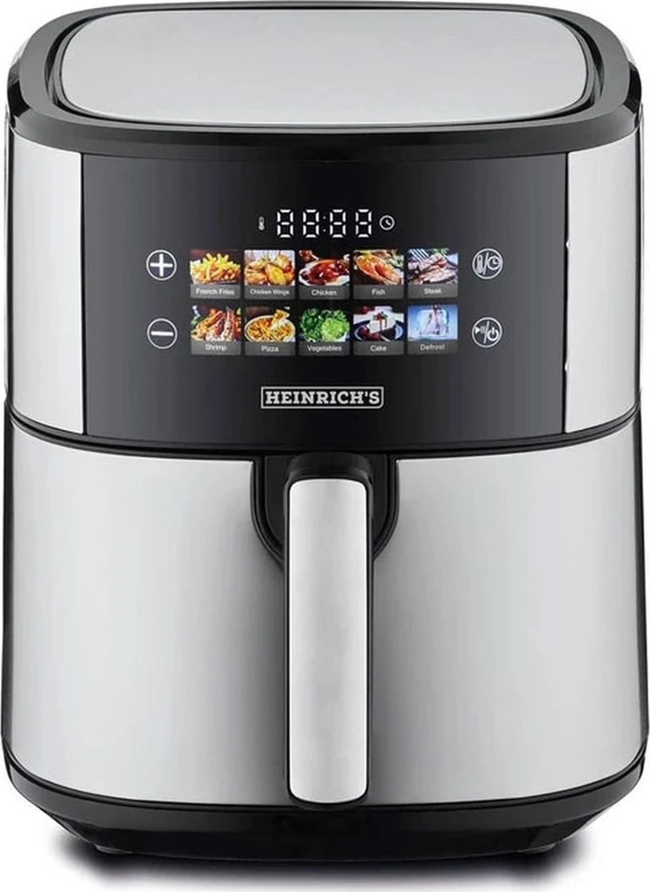Gruzdintuvė HEINRICH'S HFR 8217 Hot Air Fryer 6.5 L 1600 W Juodas
