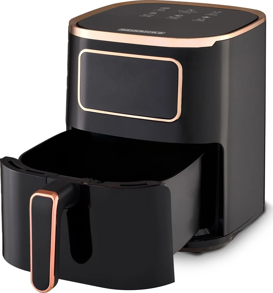 Karšto oro gruzdintuvė - Heinrich's HFR 8216 5L 1450W Juoda