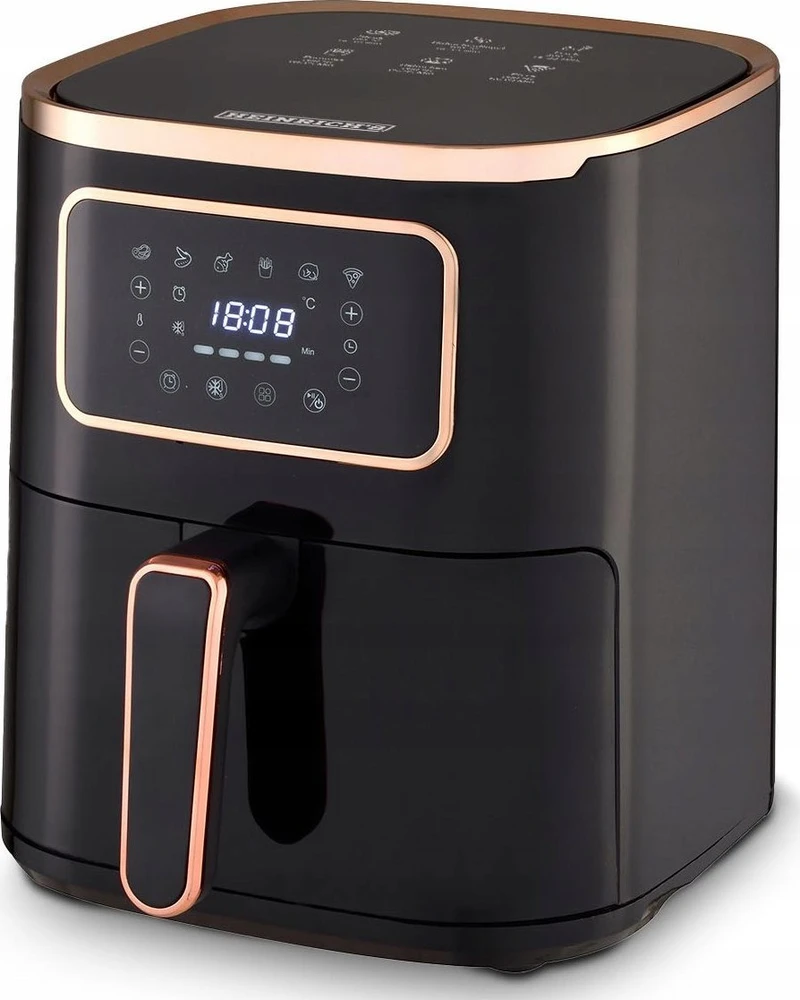 Karšto oro gruzdintuvė - Heinrich's HFR 8216 5L 1450W Juoda