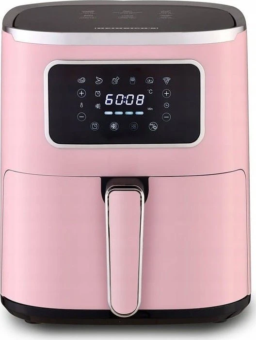 Gruzdintuvė Heinrich‘’s HFR 8216 Hot air fryer 5.0 l 1450 W Rožinė