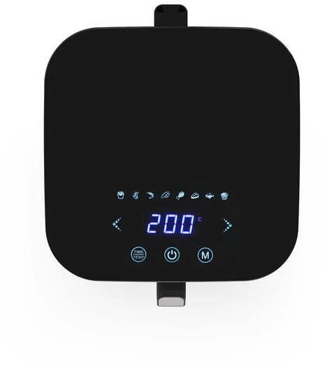 Gruzdintuvė beztłuszczowa Melissa Pojedyńczy 5 l autonomiczny 1500 W frytkownica na gorące powietrze juoda (16290102)