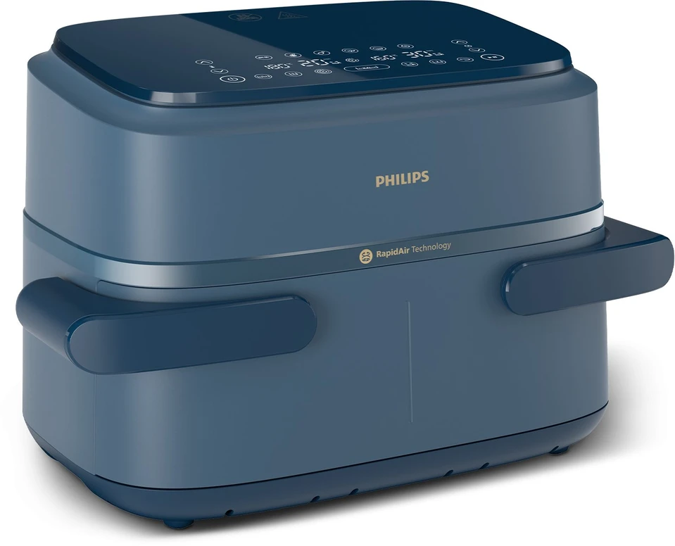 Philips 1000 serijos NA156/60 gruzdintuvė Dviguba 7,1 L Savarankiška 2450 W Karšto oro gruzdintuvė