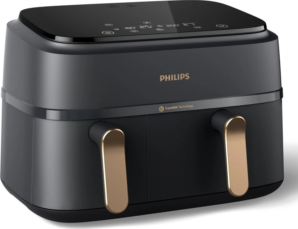 Philips 3000 Series Dviejų krepšelių gruzdintuvė NA352/00