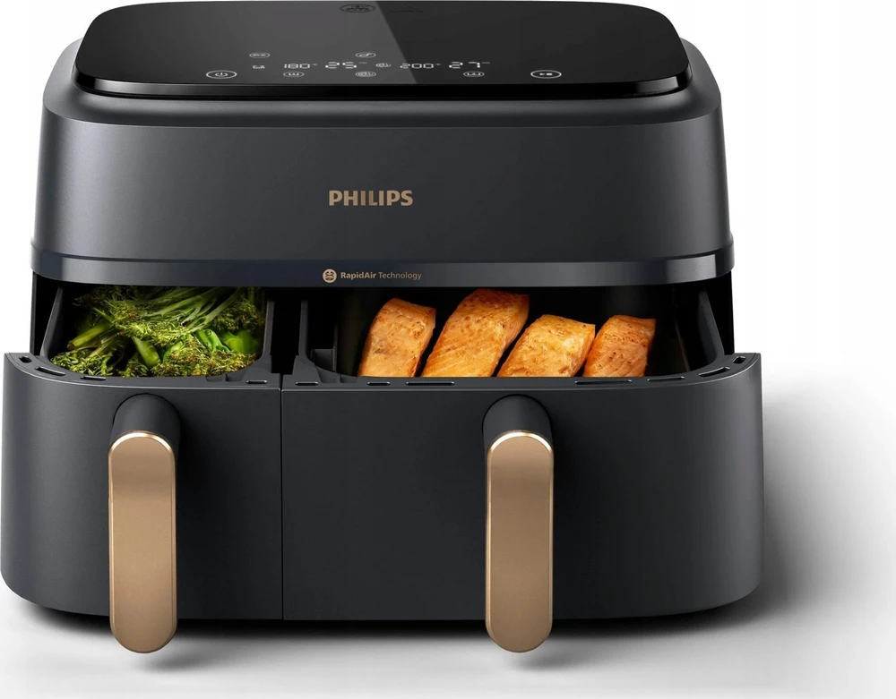 Philips 3000 Series Dviejų krepšelių gruzdintuvė NA352/00
