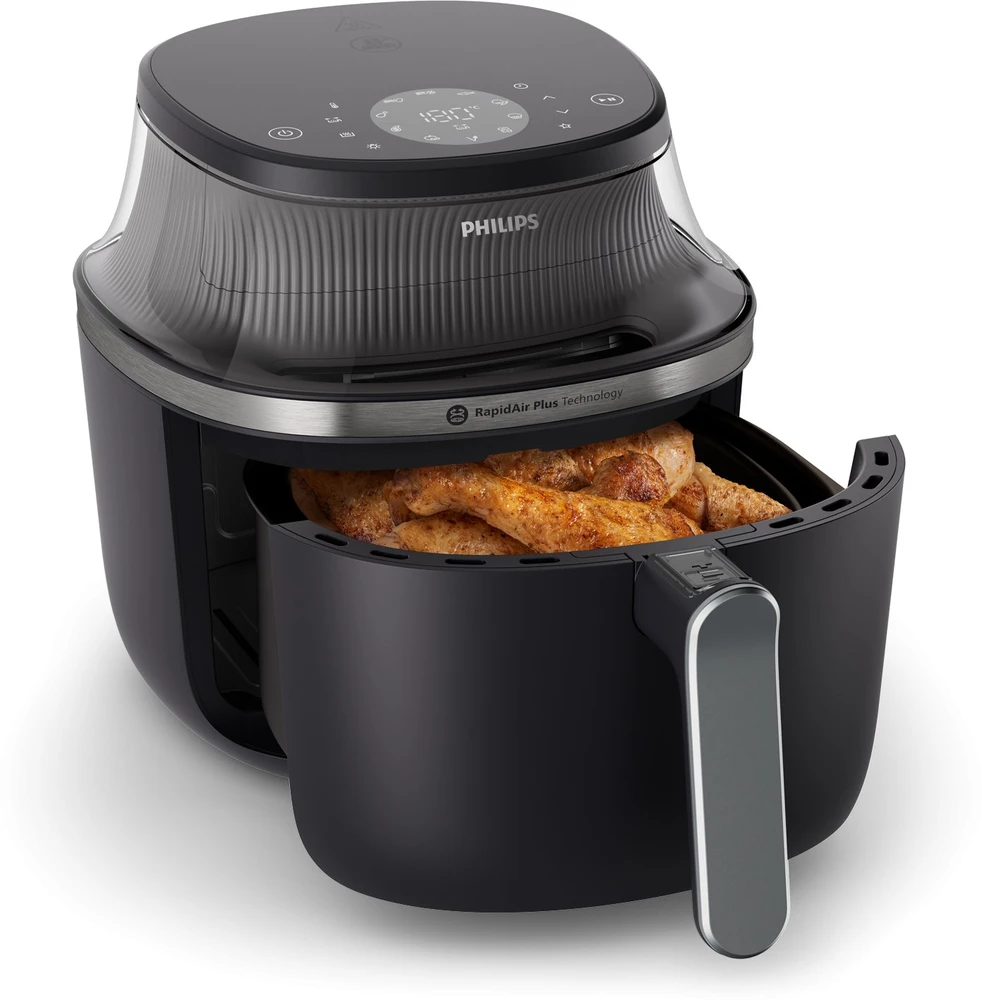 Gruzdintuvė Philips Ovi XL 3000 NA341/00 7.2 l juoda/sidabrinė