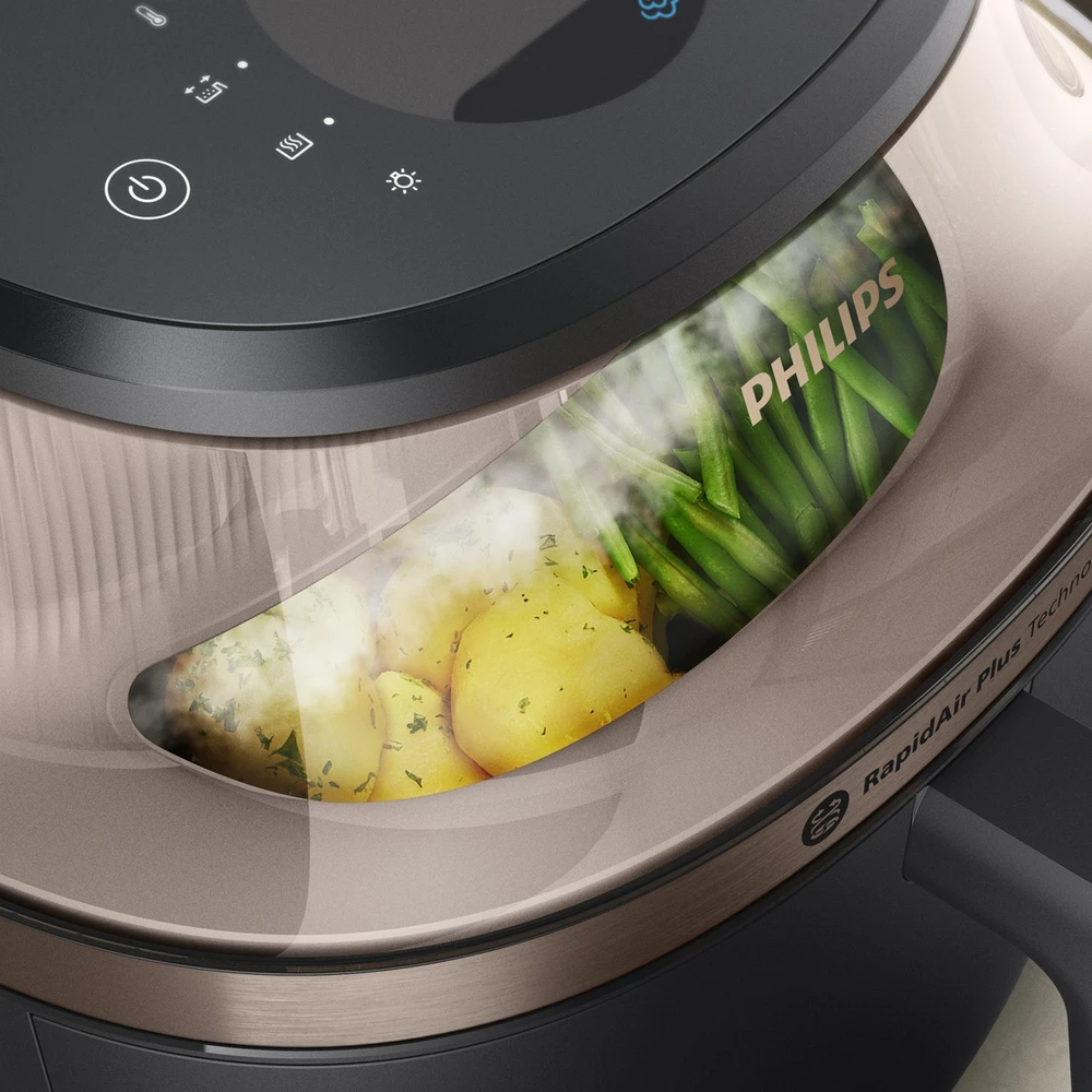 Gruzdintuvė PHILIPS belaidis kondensatorius 7,2 l su funkcija „pary“ NA547/0