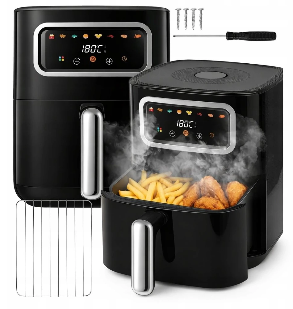 Retoo Elektrinė karšto oro gruzdintuvė CrispMaster 2400W
