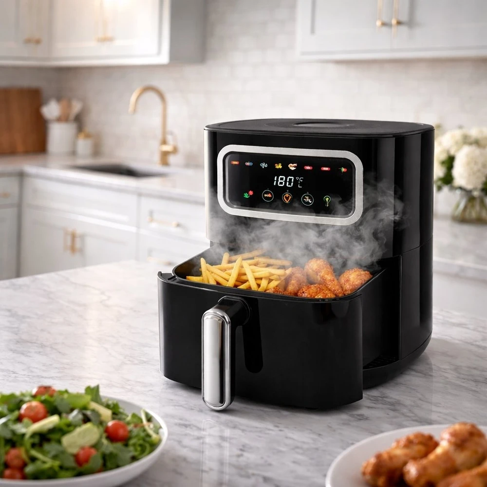 Retoo Elektrinė karšto oro gruzdintuvė CrispMaster 2400W