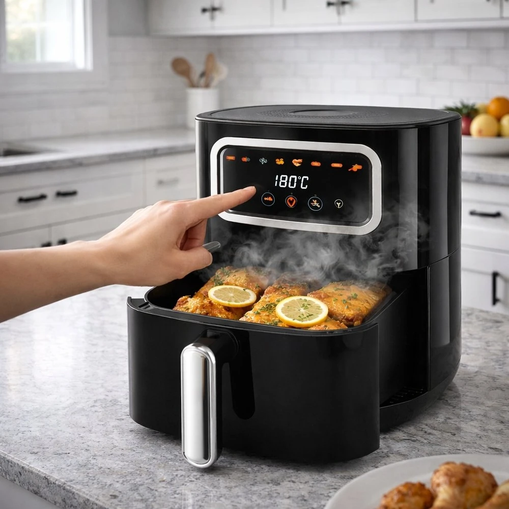Retoo Elektrinė karšto oro gruzdintuvė CrispMaster 2400W