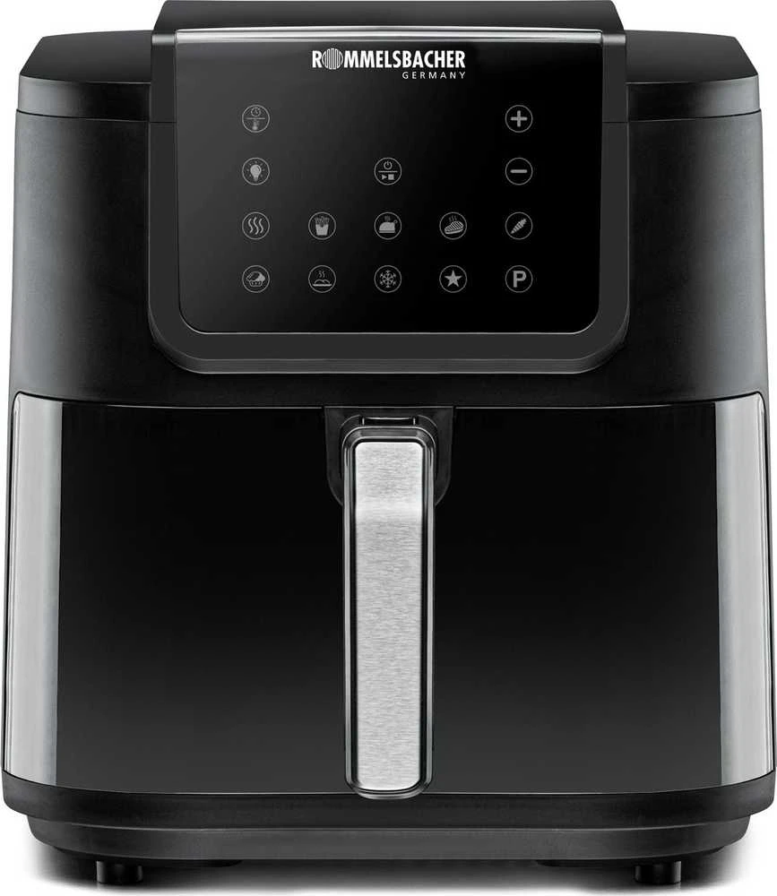 Rommelsbacher FRH 1700, Karšto oro gruzdintuvė, 8 l, 1kg, 60 °C, 200 °C, 60 min.