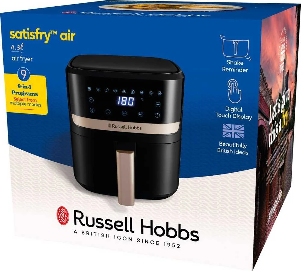 Russell Hobs Karšto oro gruzdintuvė Russell Hobbs SatisFry 27610-56, juoda