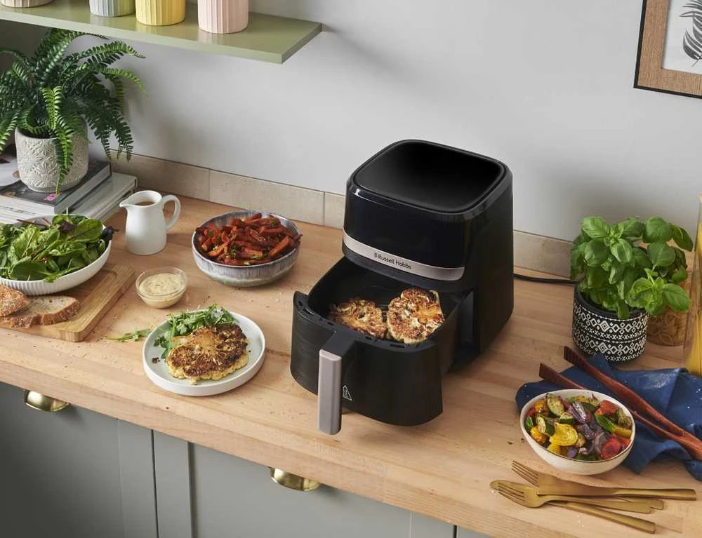 Russell Hobs Karšto oro gruzdintuvė Russell Hobbs SatisFry 27610-56, juoda
