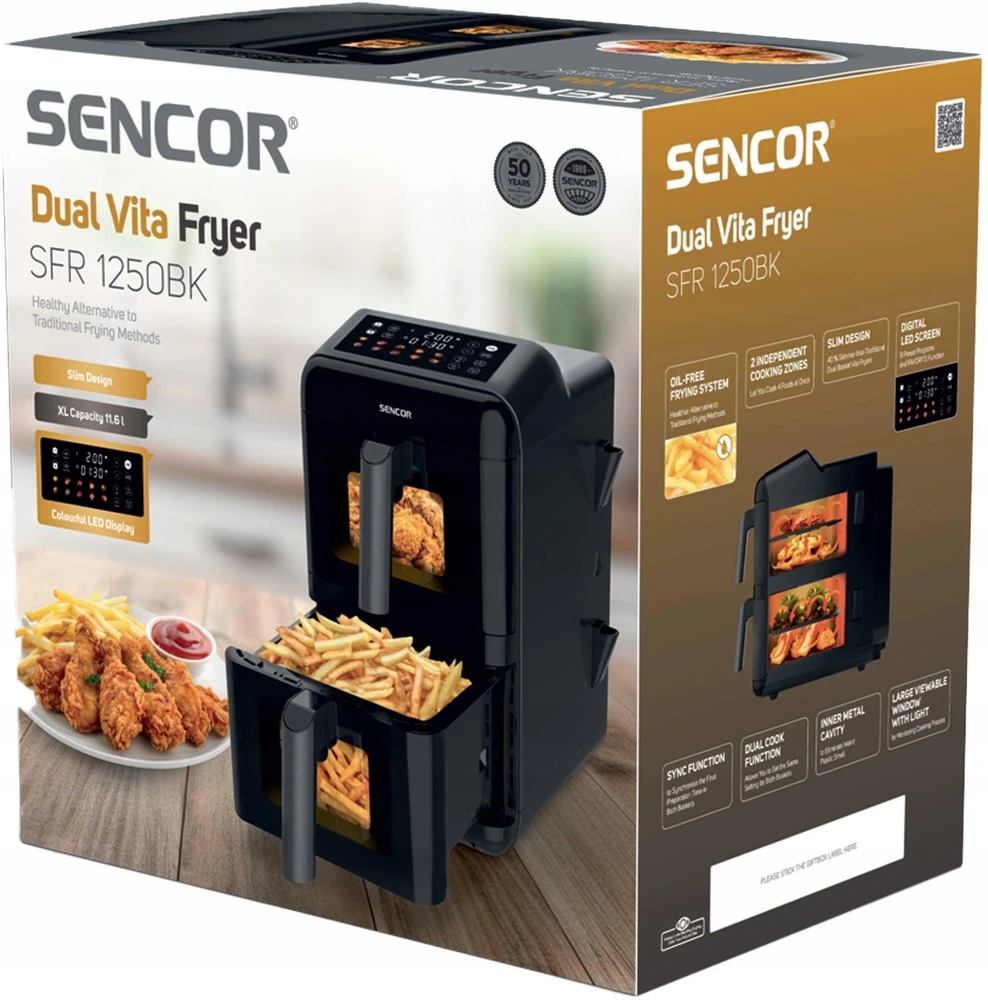 Gruzdintuvė Sencor Oro keptuvė