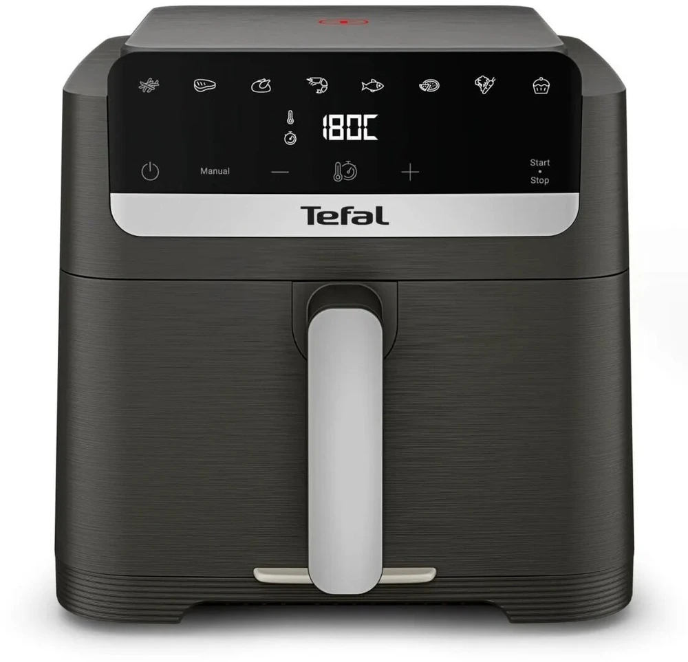 Gruzdintuvė Air fryer Tefal EY866HE1. Juoda, 2020 W. 7,5 l