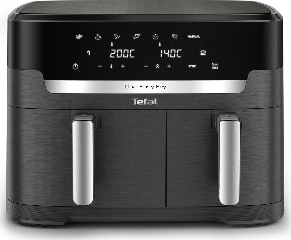 Karšto oro gruzdintuvė Tefal XXL Dual Easy Fry, EY942HE0