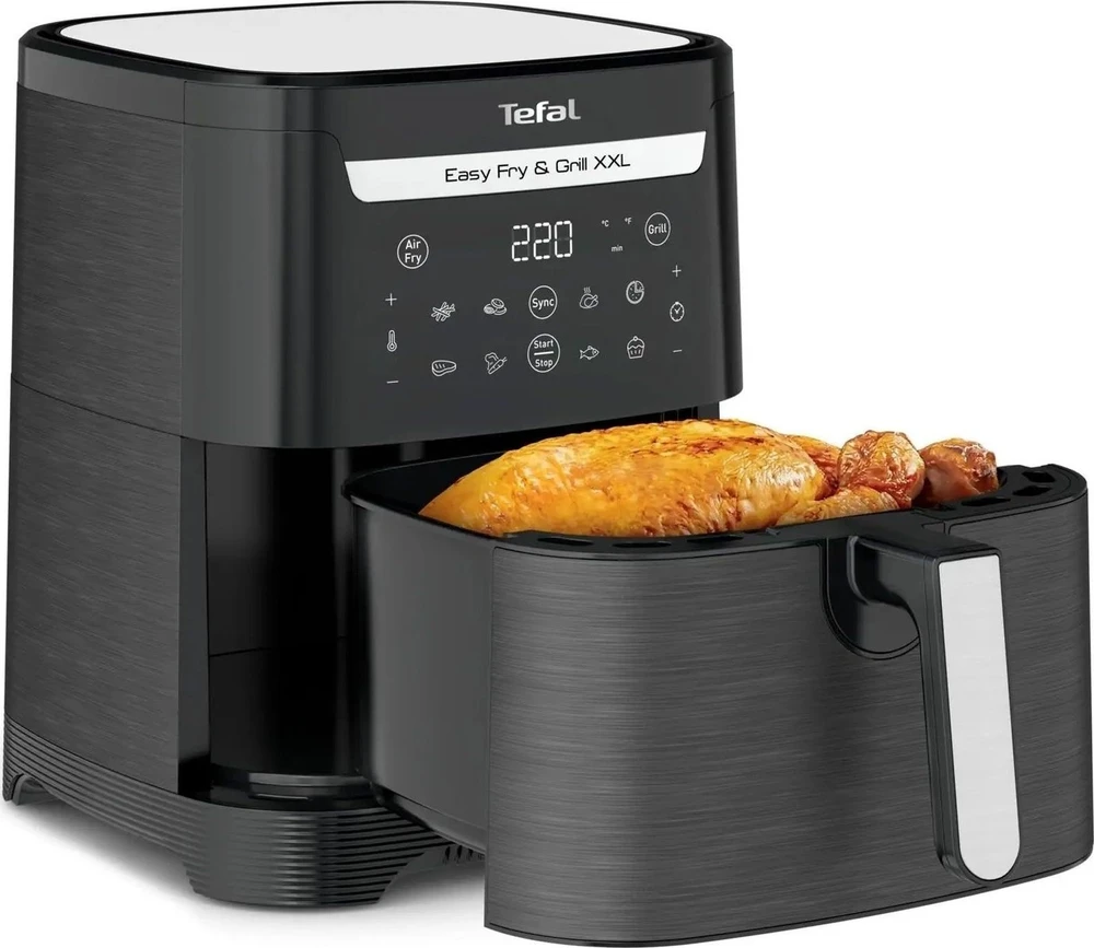 Gruzdintuvė be riebalų Tefal Easy Fry & Grilis XXL EY801815