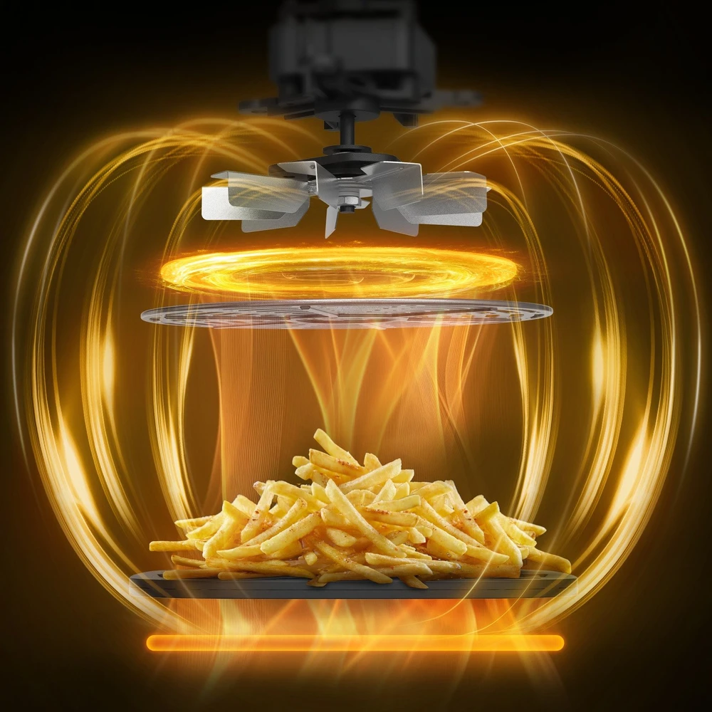 Tefal Easy Fry XL Surface FW4018E0 gruzdintuvė Vienvietis Atskiras 2200 W Karšto oro gruzdintuvė Juodas