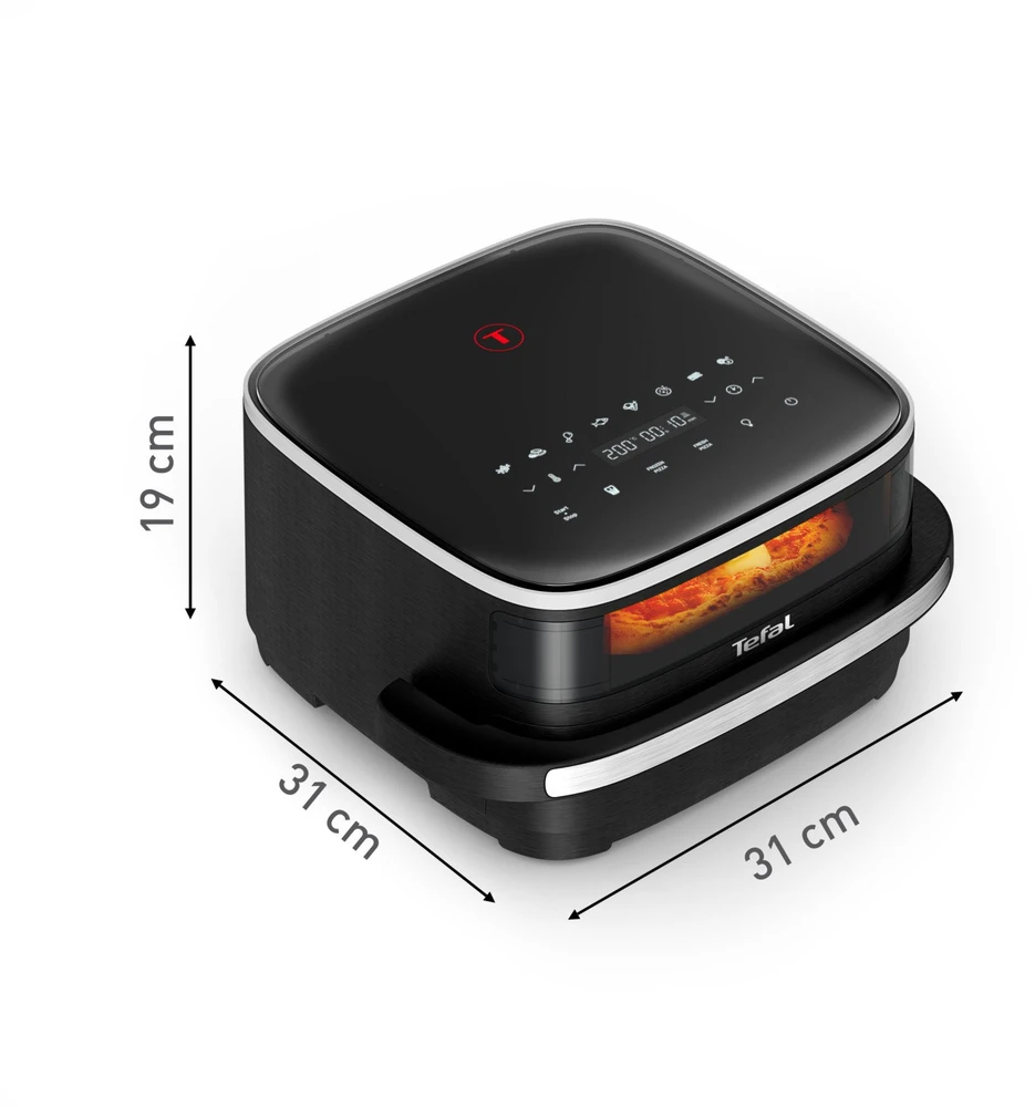 Tefal Easy Fry XL Surface FW4018E0 gruzdintuvė Vienvietis Atskiras 2200 W Karšto oro gruzdintuvė Juodas