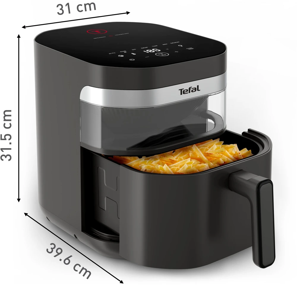 Gruzdintuvė Tefal Easy Fry infraraudonųjų spindulių puodas EY832HE0 7L pelė