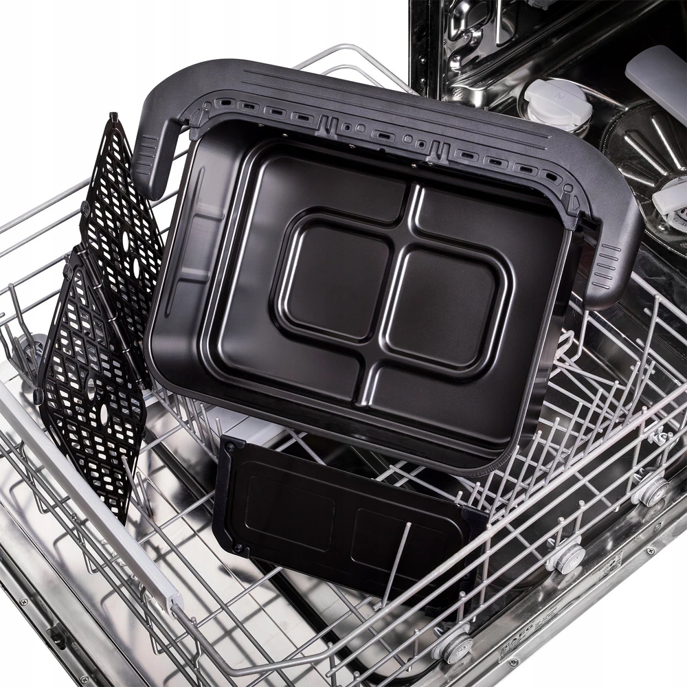 Gruzdintuvė neriebi Tesla AirCook FlexiZone Q570 XXL dviguba neriebi gruzdintuvė 10l