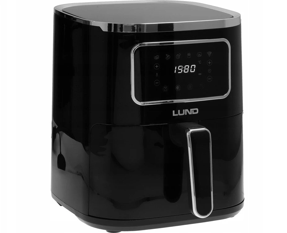 Lund Toya Sa Poland Karšto oro gruzdintuvė | be aliejaus, LCD valdymas | 5 L, 1450 W (67561)