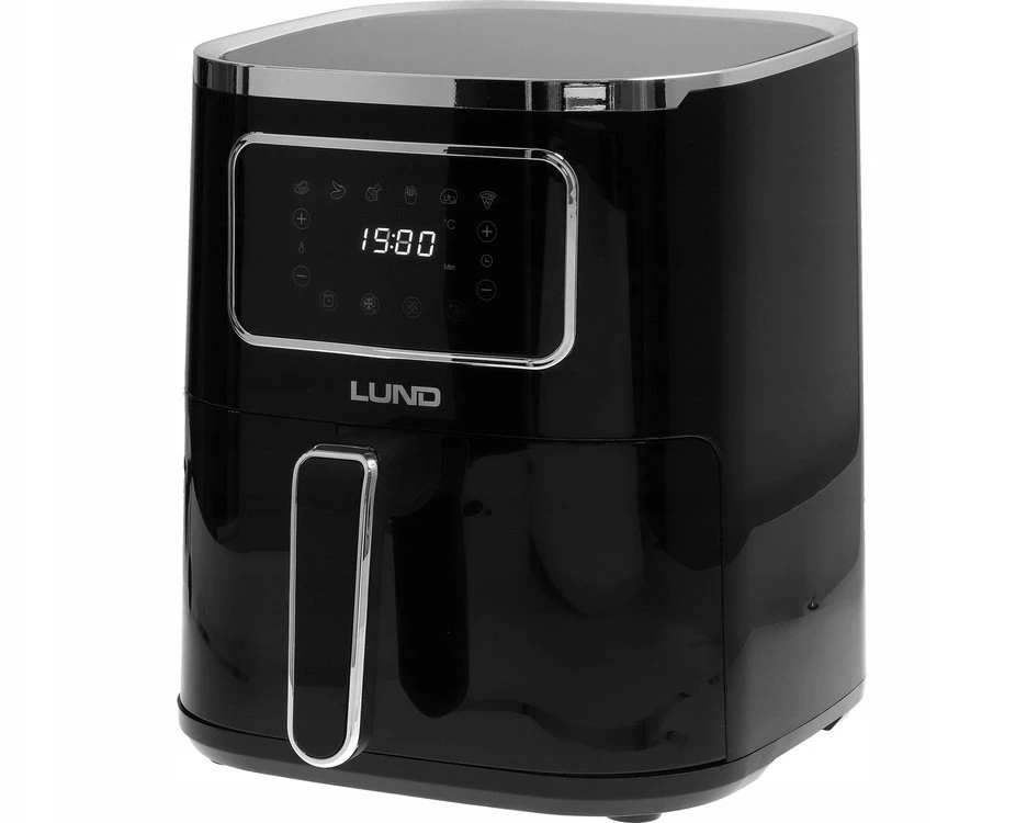 Lund Toya Sa Poland Karšto oro gruzdintuvė | be aliejaus, LCD valdymas | 5 L, 1450 W (67561)