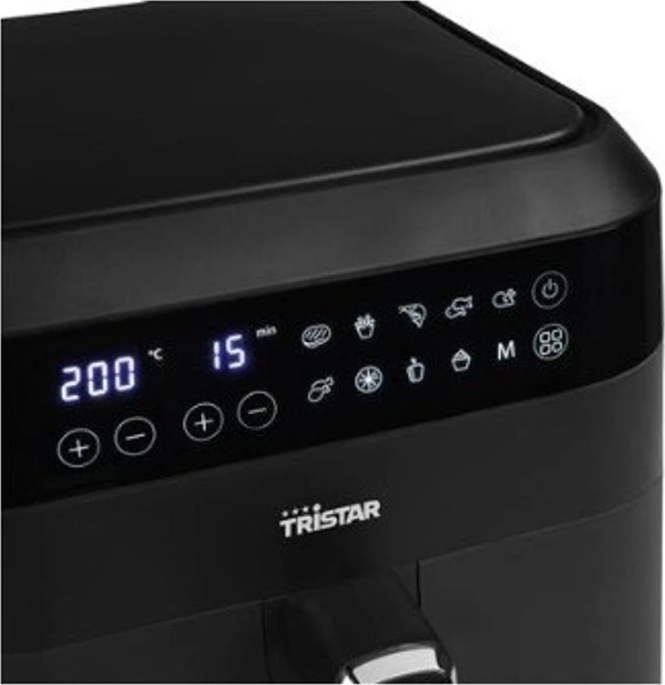 Gruzdintuvė Tristar | Skaitmeninis Airfryer XXL | FR-6999 | Galia 1700 W | Talpa 6 L | Juodas
