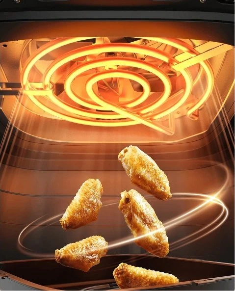 Karšto oro gruzdintuvė Xiaomi Air Fryer Essential, 6L, baltos spalvos