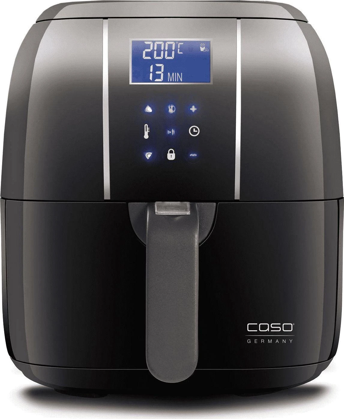Gruzdintuvė Caso AF200 Juoda, 1200-1400 W, 2.5 L
