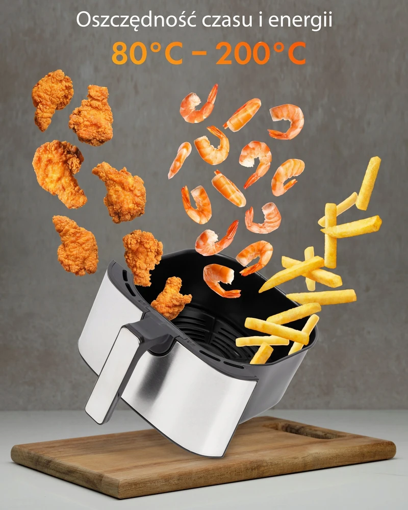 Gruzdintuvė Clatronic Clatronic FR 3782 H inox Air Fryer