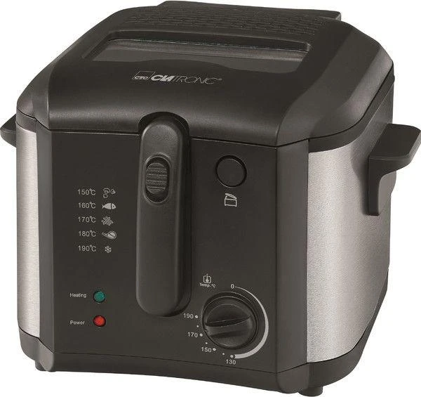 Gruzdintuvė Fryer Clatronic FR 3649 (2,5 l, 1600W, juodos spalvos)