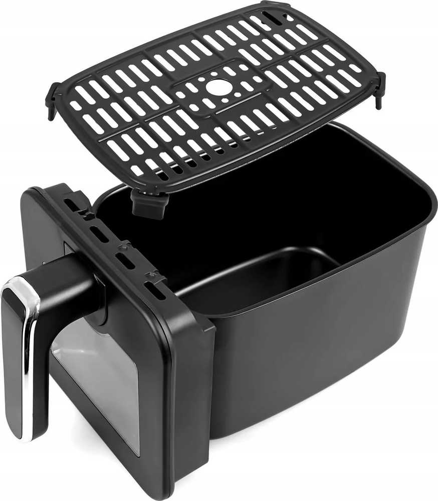 Eldom dviguba neriebi gruzdintuvė, 2200 W, talpa 8 l, LED ekranas