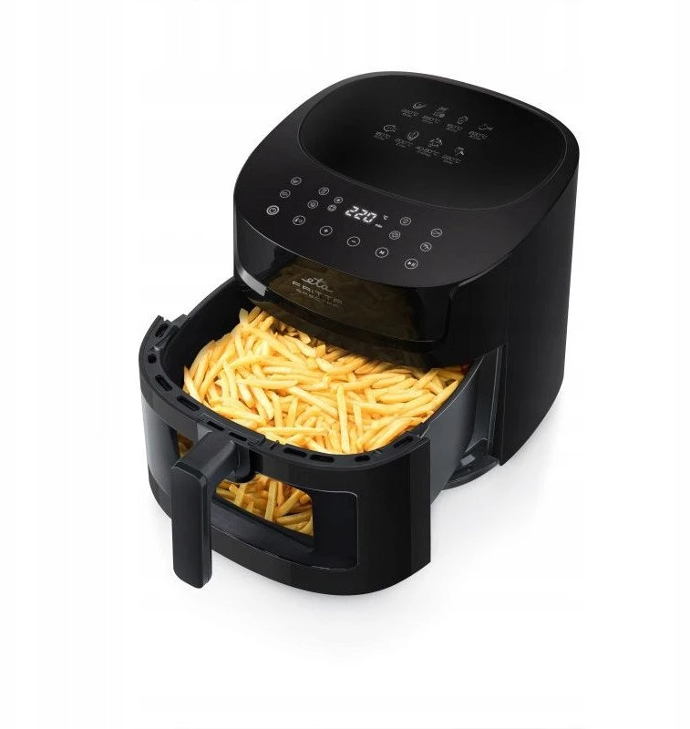 ETA karšto oro gruzdintuvė | Fritta Spectra 616890000 | Galia 1800 W | Talpa 7,2 l | Juodas