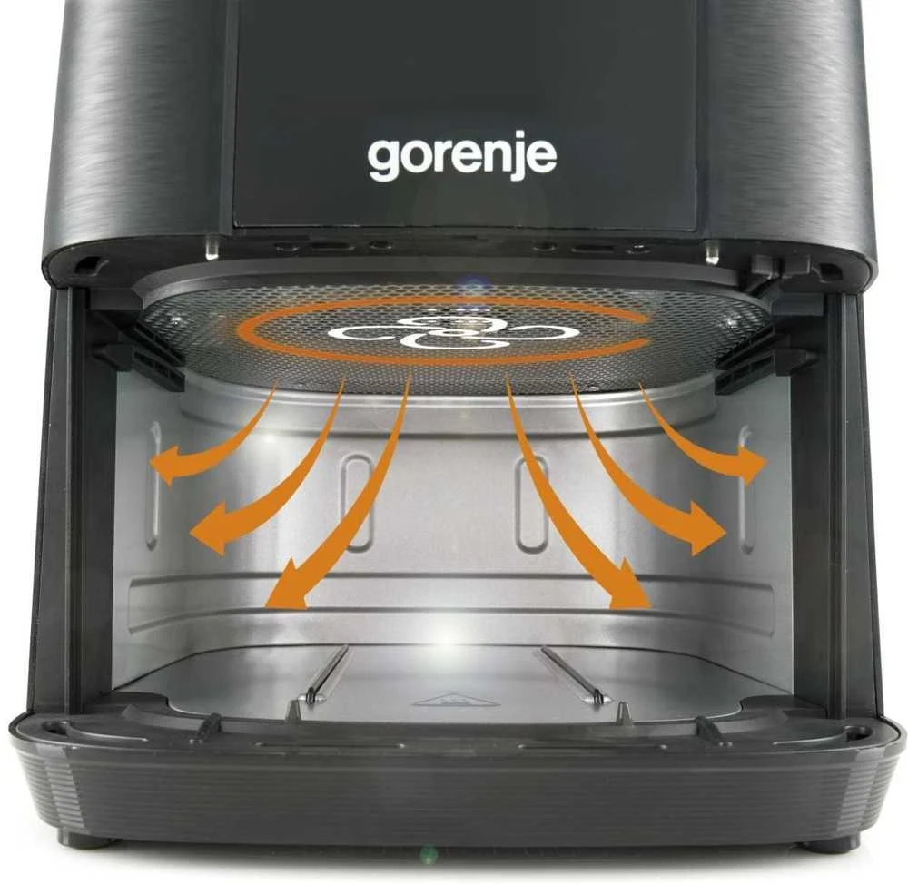 Karšto oro gruzdintuvė Gorenje AF1350DWB, 1350 W, 5,4 l