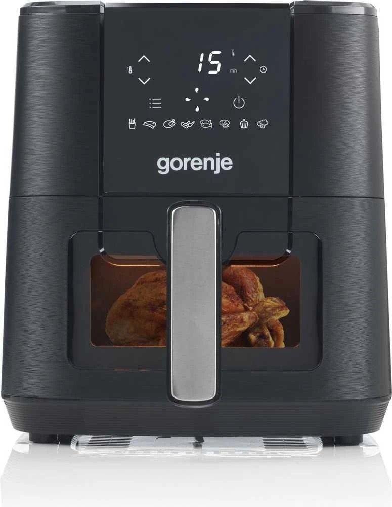 Karšto oro gruzdintuvė Gorenje AF1350DWB, 1350 W, 5,4 l