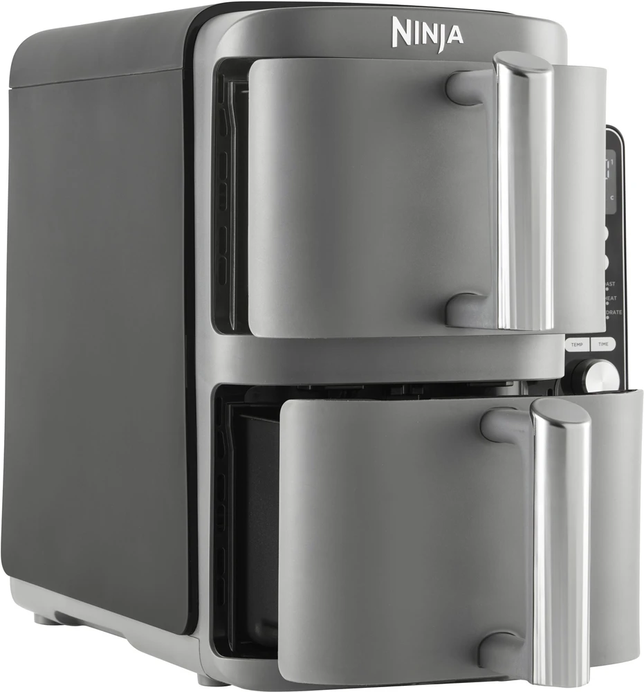 Karšto oro gruzdintuvė Ninja Double Stack XL, 2 lygių, 9,5 l