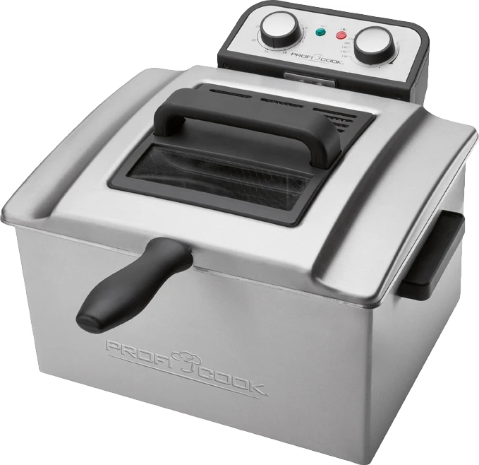 Gruzdintuvė Clatronic ProfiCook PC-FR 1038 dviguba atskira 3000 W Sidabrinė