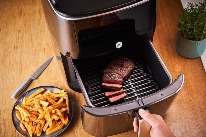 Gruzdintuvė SEB OBH Nordica FW2018S0, Hot air fryer, 6.5 L, 8 person(s), 60 min, Single, Juodas