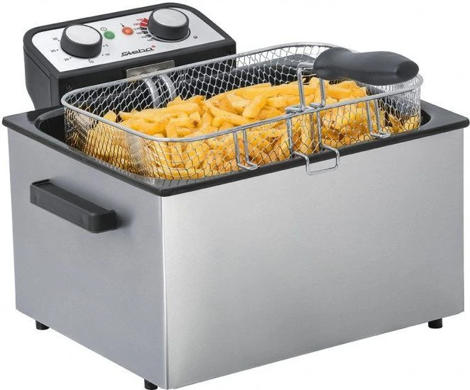 Gruzdintuvė Keptuvė Steba DF 300 (6 l, 1,5kg, 3000 W, plieno spalvos)