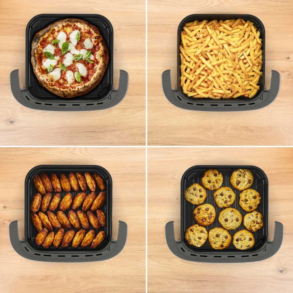 TEFAL | Karšto oro gruzdintuvė | FW402HE0 Easy Fry XL paviršius | Galia 2200 W | Talpa 4 l | Pilkas