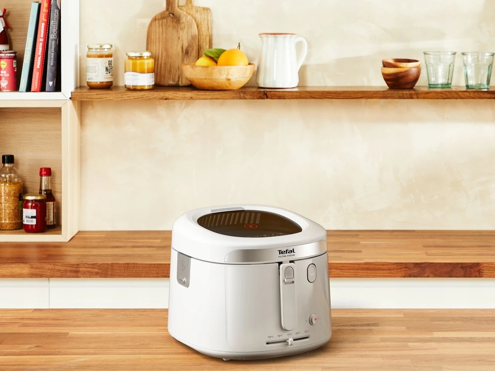 Gruzdintuvė Tefal Filtra Vision FF2541E0 fryer Single 2.1 L Stand-alone 1900 W Deep fryer Baltas
