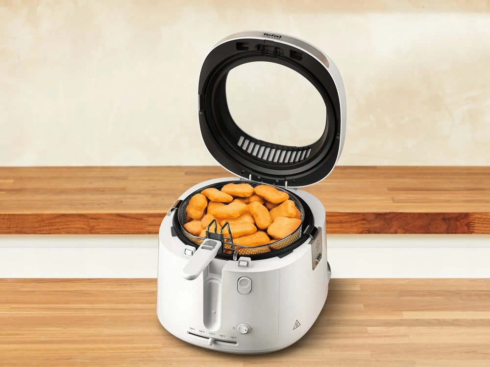 Gruzdintuvė Tefal Filtra Vision FF2541E0 fryer Single 2.1 L Stand-alone 1900 W Deep fryer Baltas