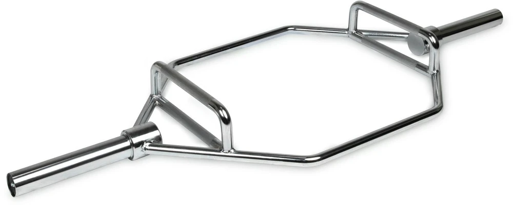 VIRTUFIT OLIMPINĖ ŠEŠIAKAMPĖ ŠTANGA - TRAP BAR - 140 CM