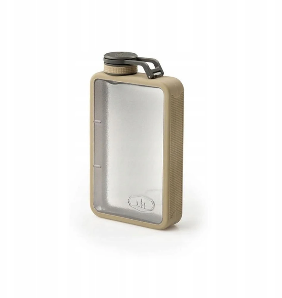 Gertuvė GSI Outdoors BOULDER FLASK 6 OZ, SAND