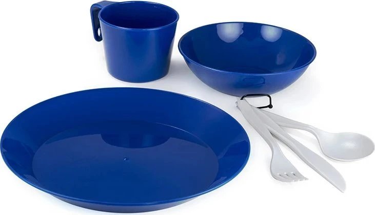 GSI Outdoors Cascadian 1 asmens stalo komplektas, terakotos