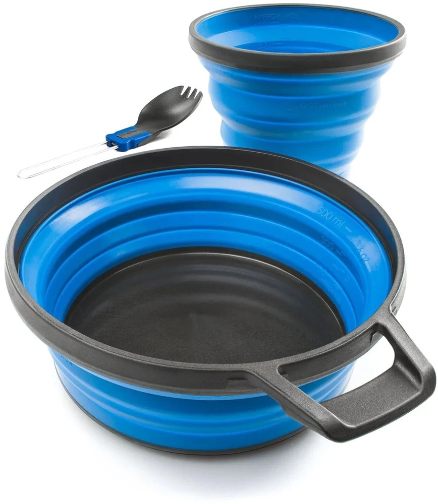 GSI Outdoors Escape 1 asmeniui stalo rinkinys, mėlynas